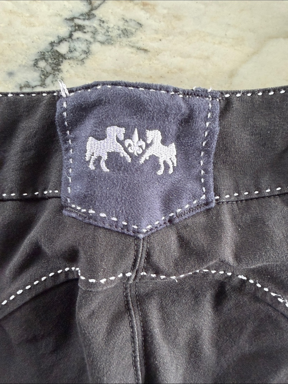 Equine Coture Black Riding Breeches - Picture 3 of 14
